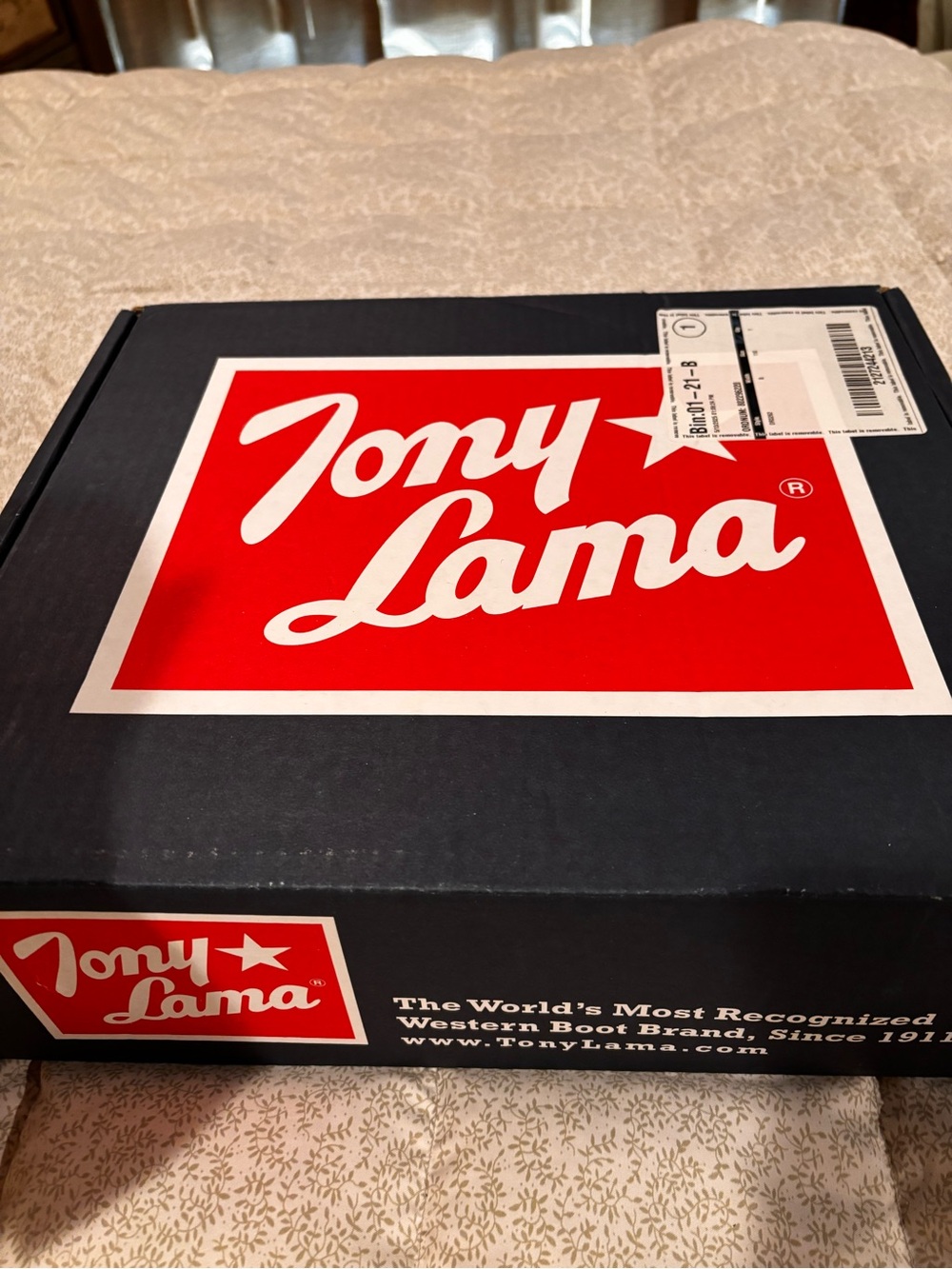NWT & Box Tony Lama Dark Green Suede Western Boots - Picture 15 of 15